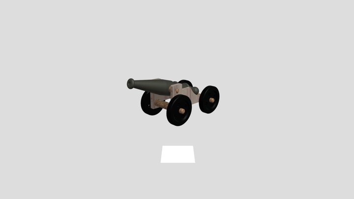 Cannon 3 3D Model