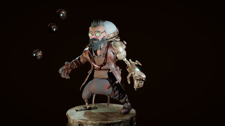 Bomber_dude 3D Model
