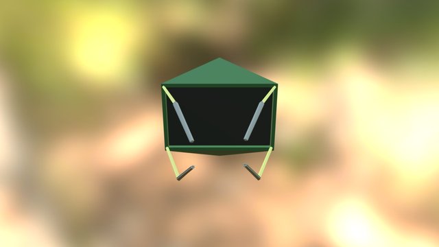 Parachute Vert 3D Model