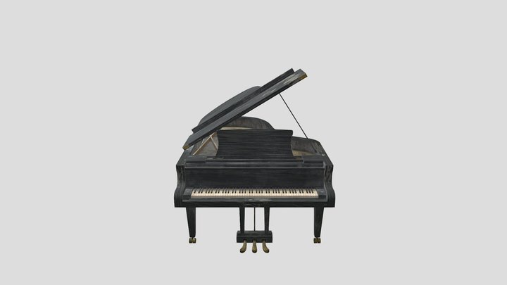 Piano 3D Model