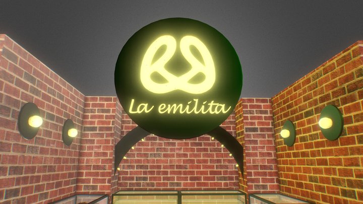 La Emilita - Muestra a Café Gourmet 3D Model