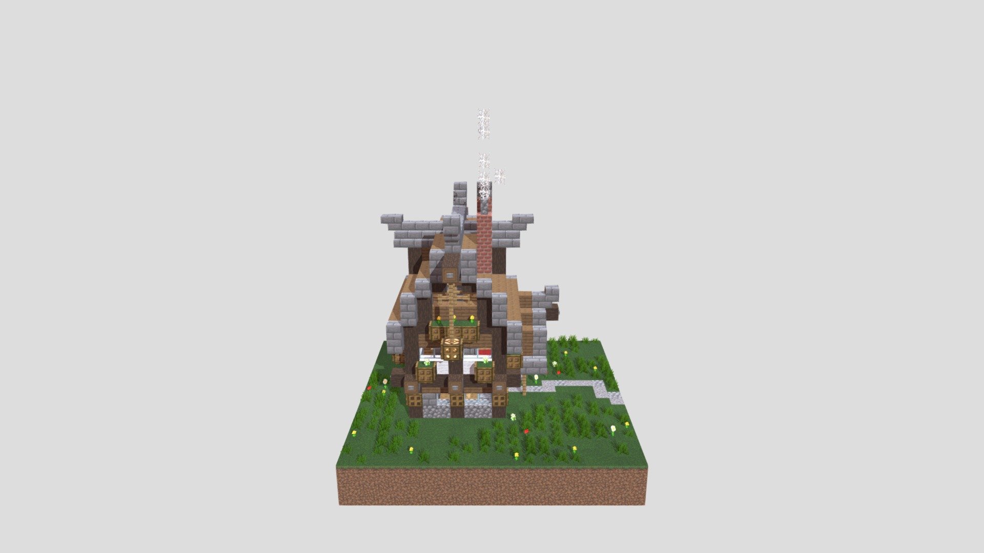 Medieval House 898 — Sketchfab embed 3D viewer
