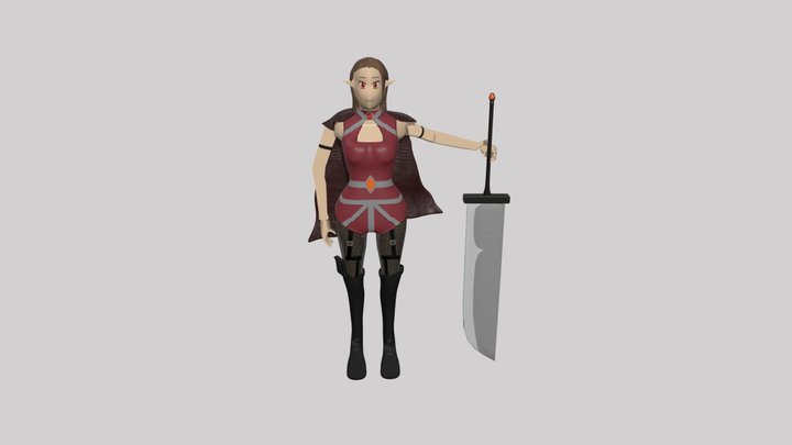CT6035 Elena Model 3D Model