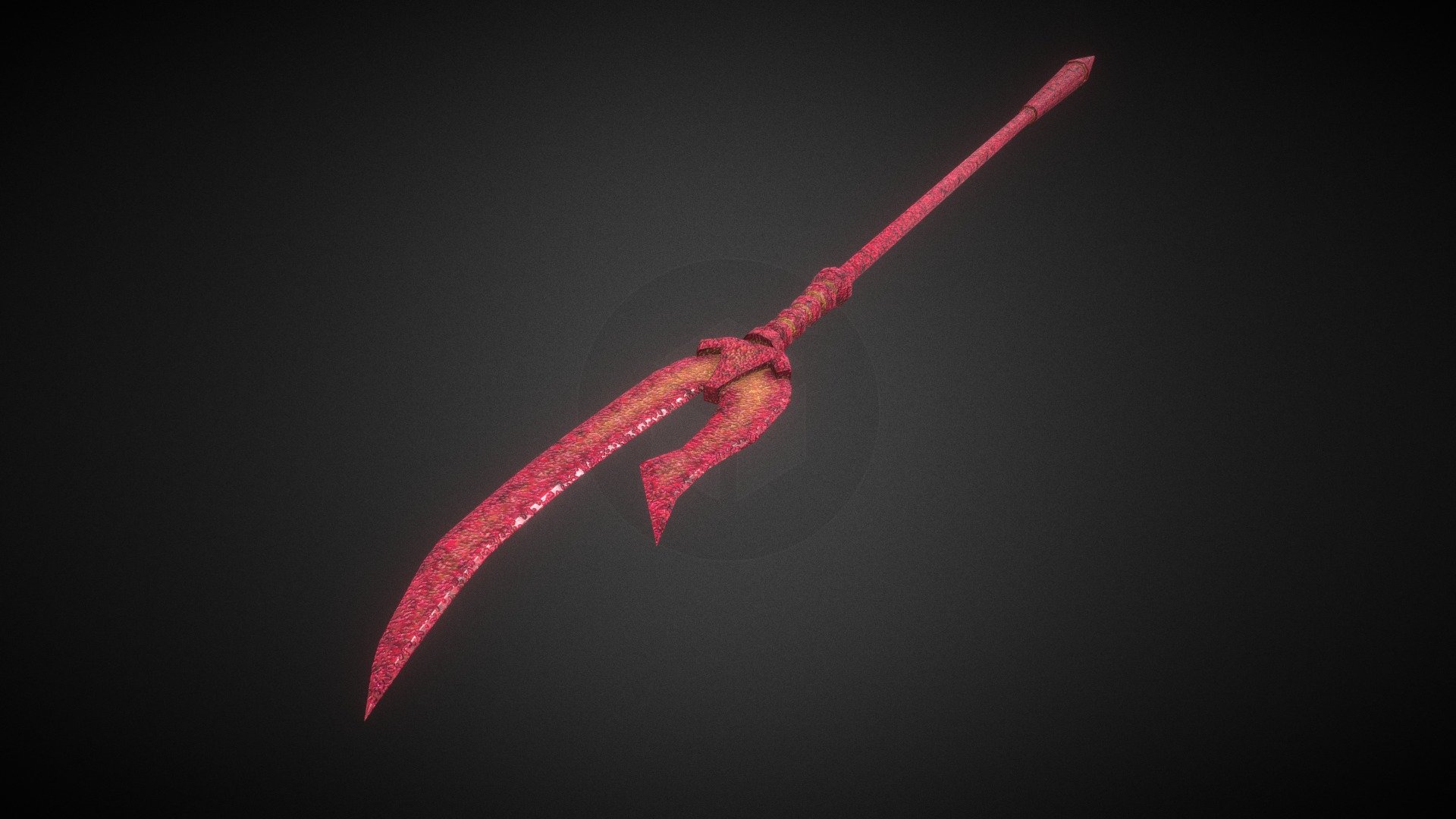 Low poly Crab Spear