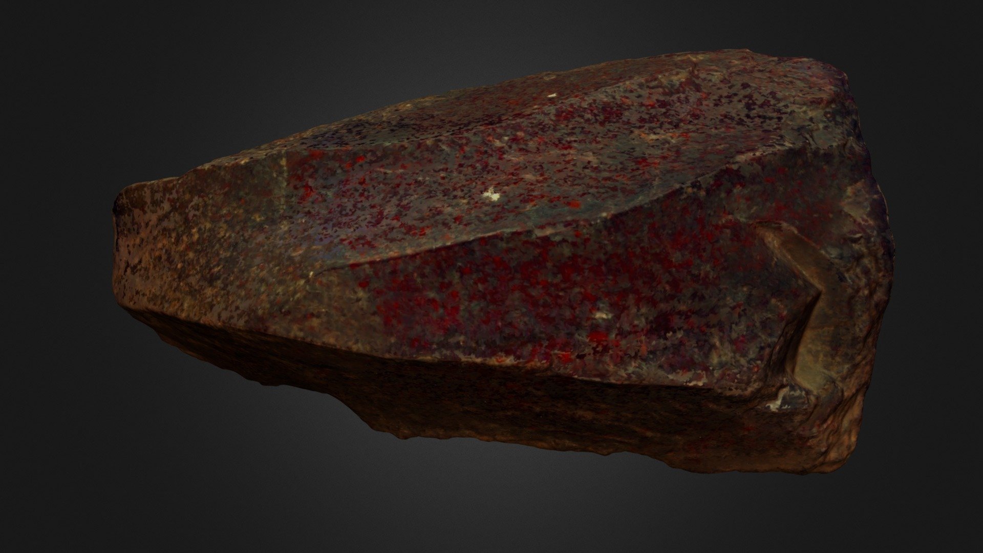 Blade Core 3D model by Lakehead Anthropology (LakeheadAnthropology
