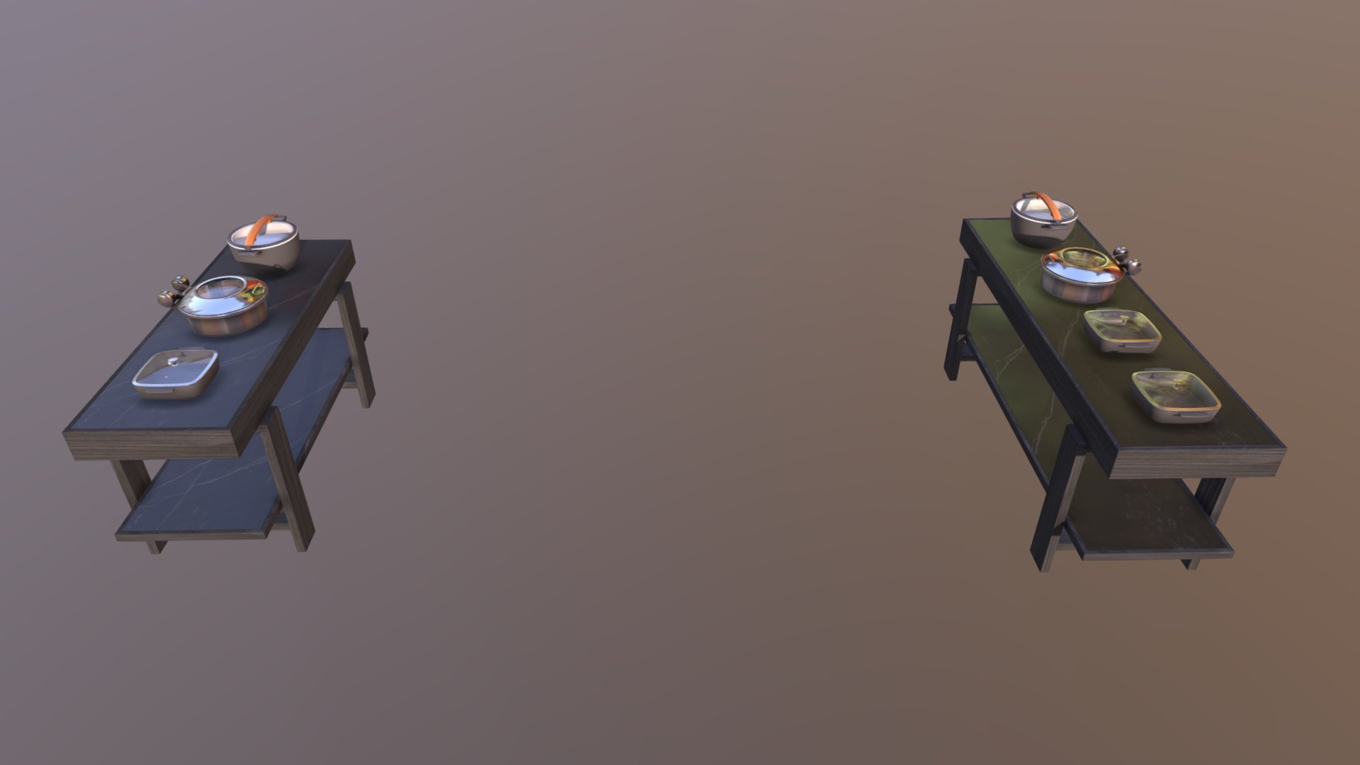 Induction Tables 44441-30 , 44441-31 - 3D model by merlinbuffetsystems ...