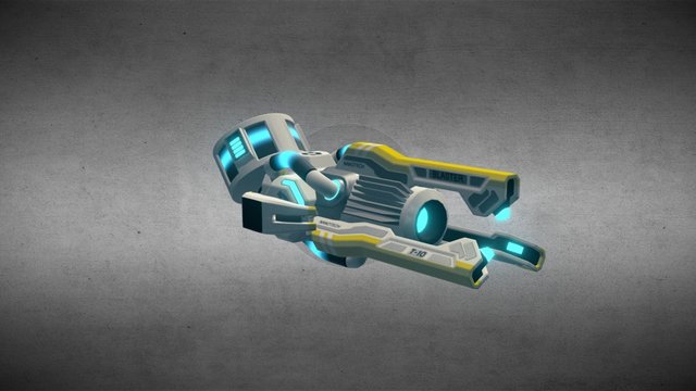 Nano Blaster 3D Model