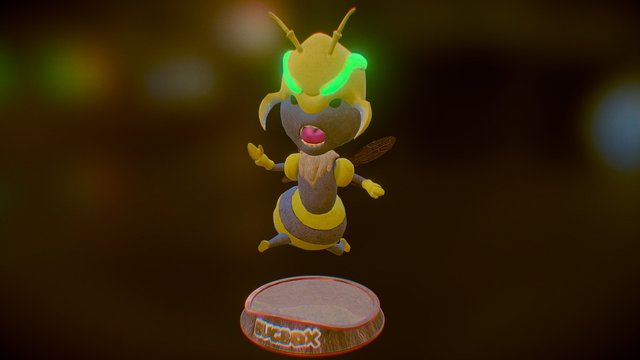 Yellow Bug 3D Model