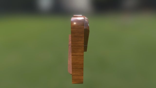 Realistic Wood Materials Interior Luxure 3D Model