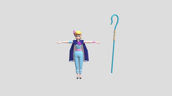 Bo Peep Toy Story – Gratis 3D-model STL