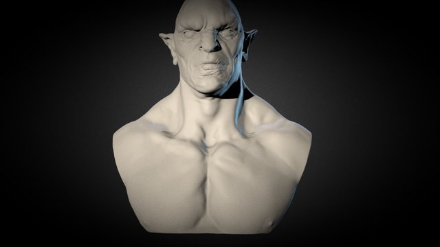 The White hunter 3D Model