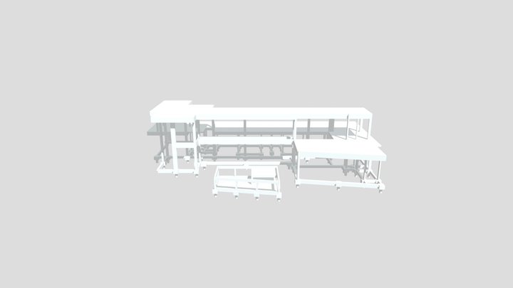 3D Estrutura - Gilson e Silvia 3D Model