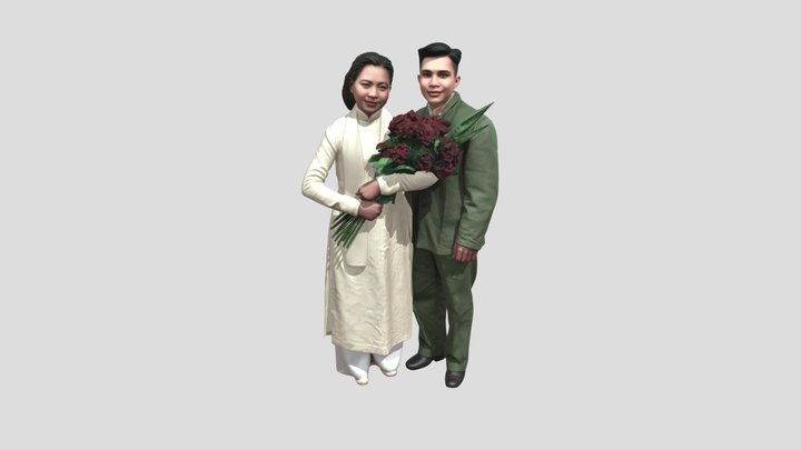 OngBaNgac_AnhCuoi1964 – Modelo 3D gratuito STL