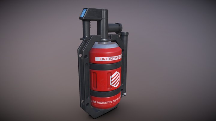 Fire extinguisher 3D Model