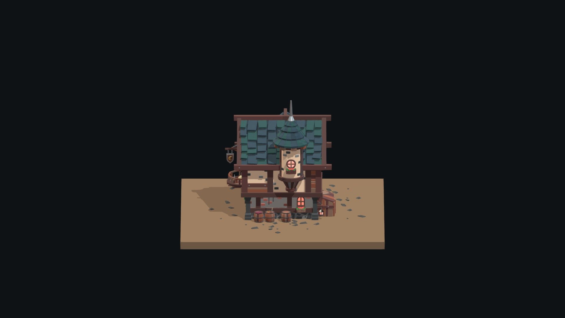Tavern3 — Sketchfab embed 3D viewer