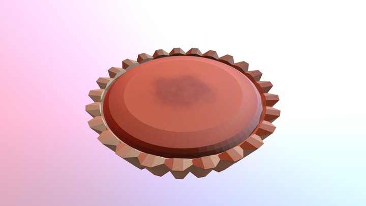 Pumpkin Pie 3D Model