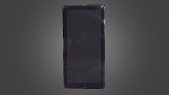 Moto Z Play Cellphone 3D Model