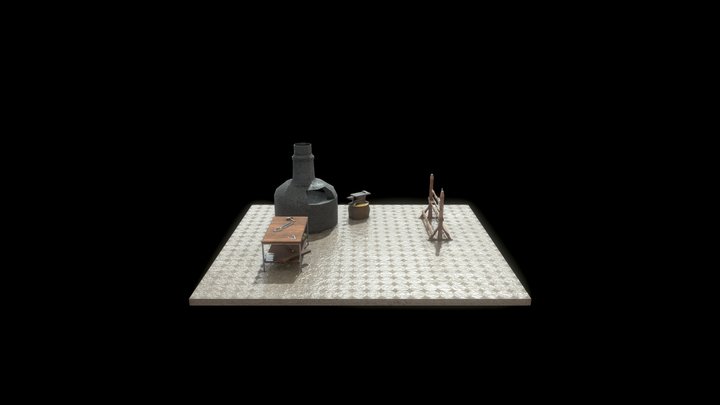 Blacksmiths Forge 3D Model