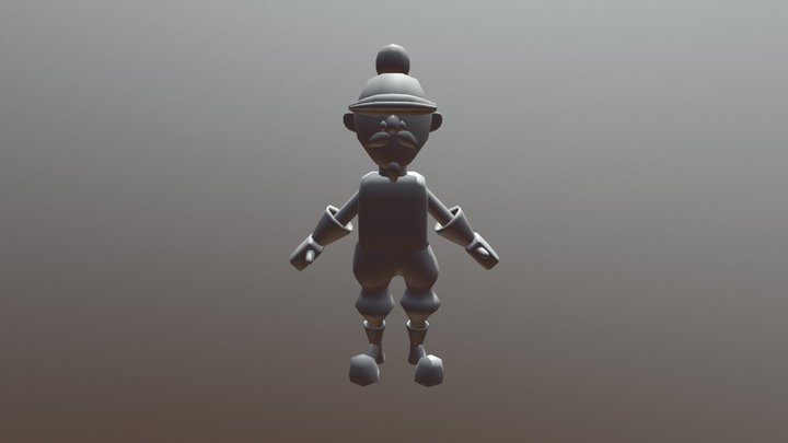 My Character Corrected 3D Model