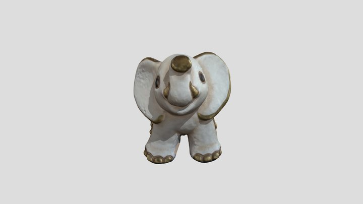 3D elephant 3D Model