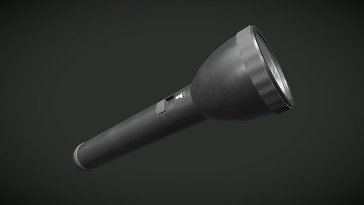 Survival Props Package - Flashlight 3D Model