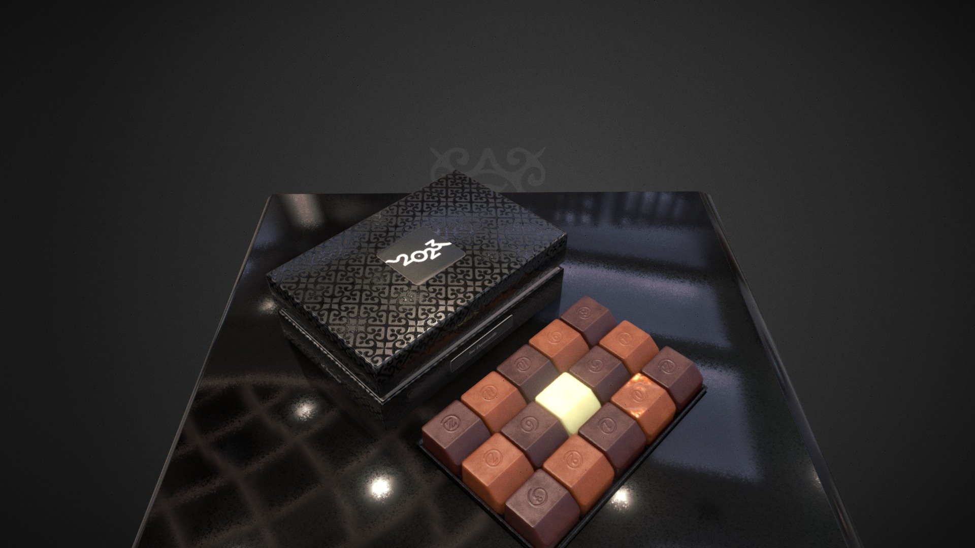New Year zBox 15 | zChocolat - 3D model by zChocolat [a09f501] - Sketchfab