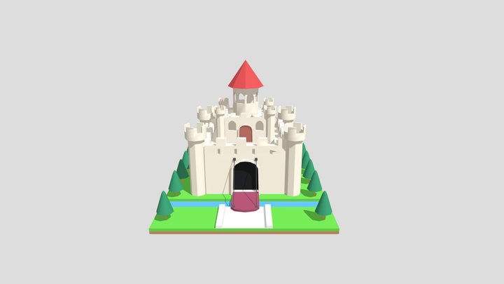 Castle 3D Model