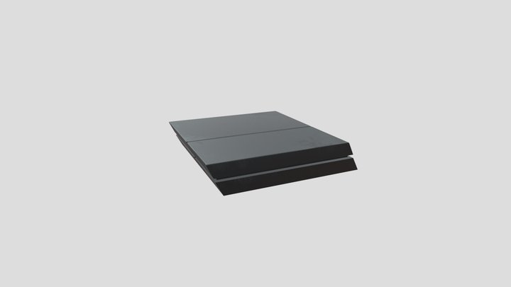 Play Station 4 3D Model