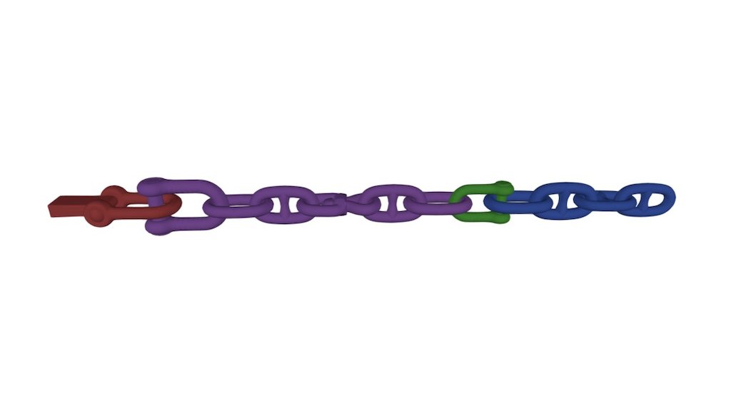 chain with swivel