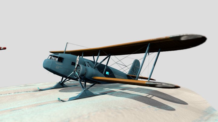 Curtiss Wright T-32 Condor 3D Model