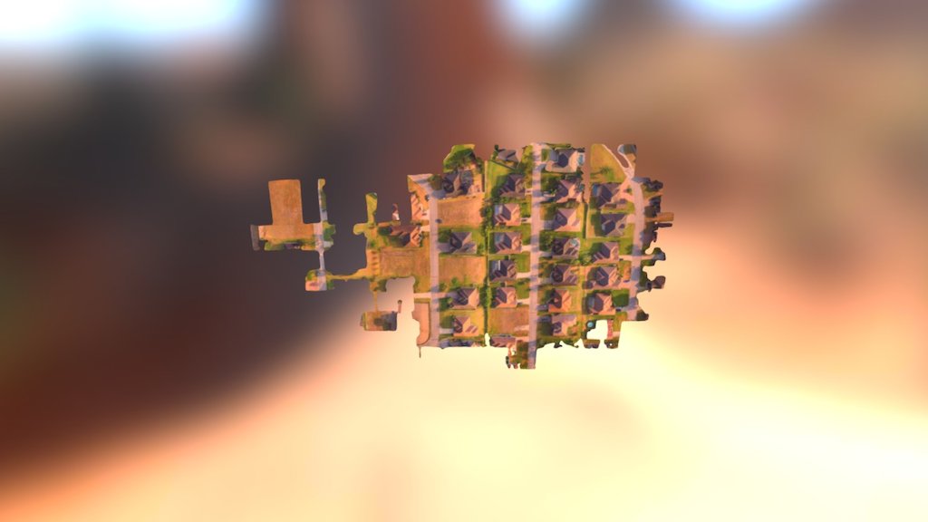Vintage View 3d Map Demo - 3D model by Rut (@rutpatel) [a0a1e4d ...