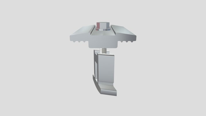 grampo intermediário smart 3D Model