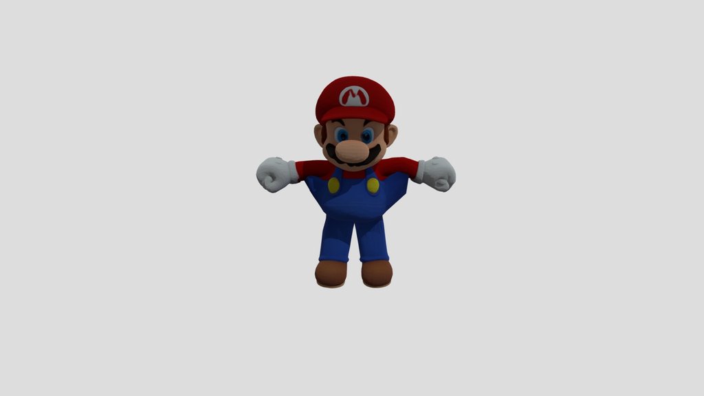 Mario walking Running
