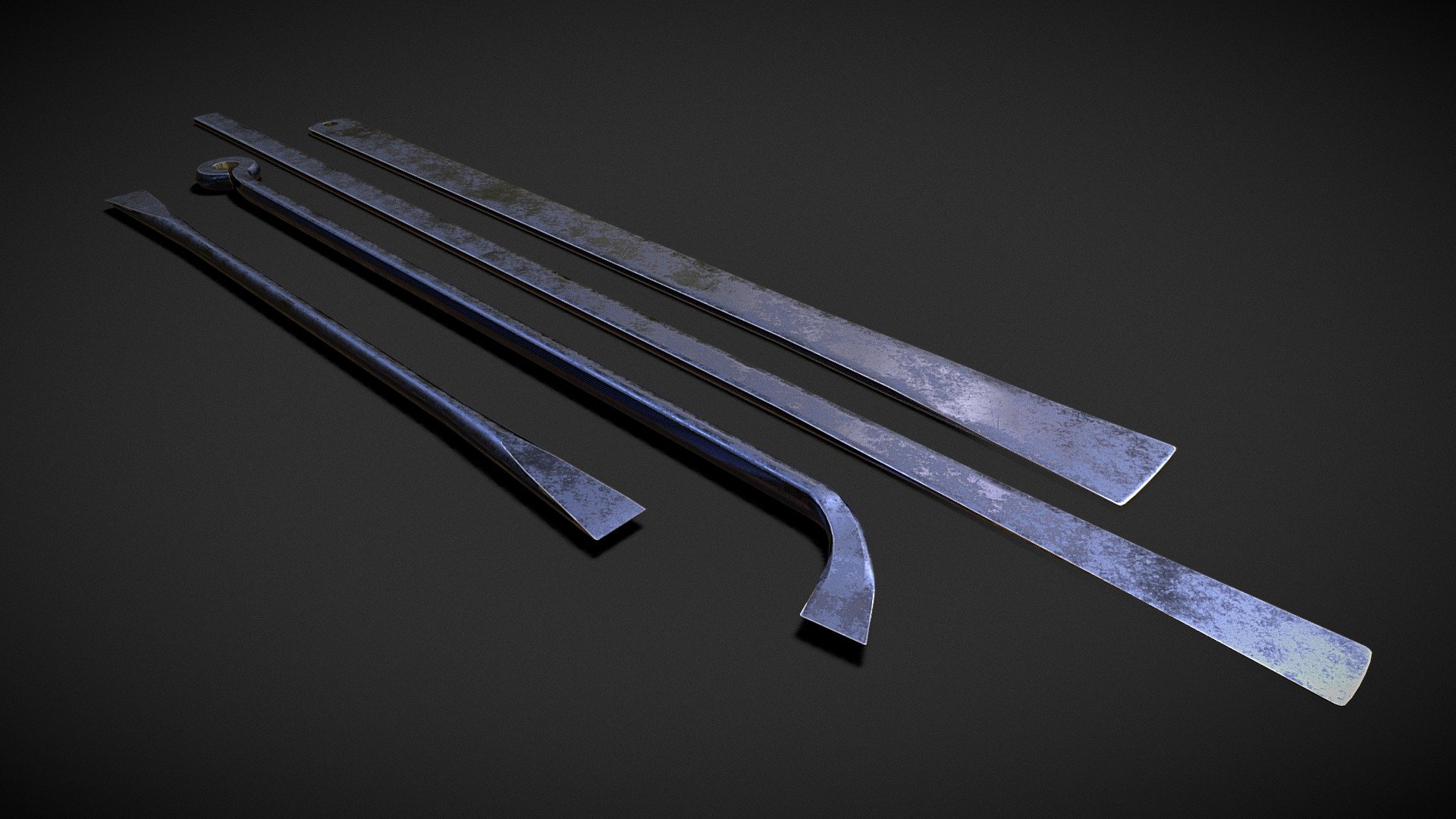 Pry Bars - Buy Royalty Free 3D model by GetDeadEntertainment [a0a3cc2 ...