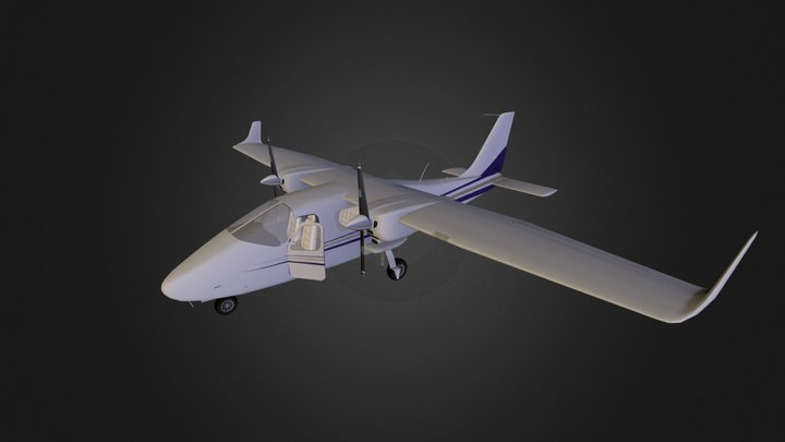 Tecnam P2006T – Modello 3D gratuito STL