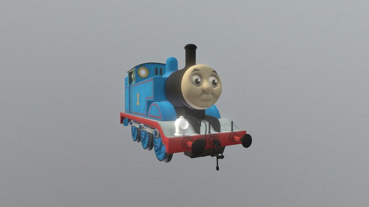 Thomas The Tank Engine 3D Model
