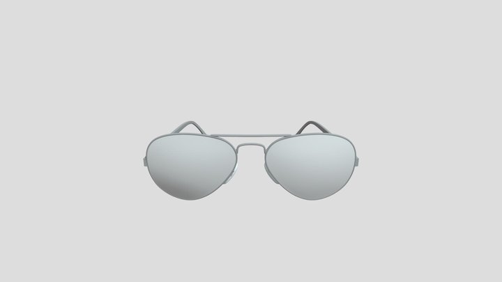 Glasses Stationary 3D Model