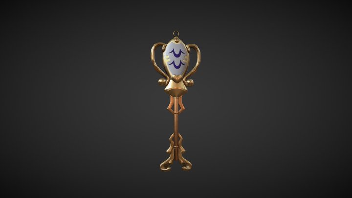 Fairy Tail Aquarius Key 3D Model