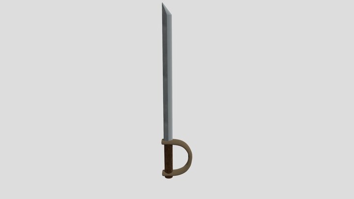 Sword4 3D Model