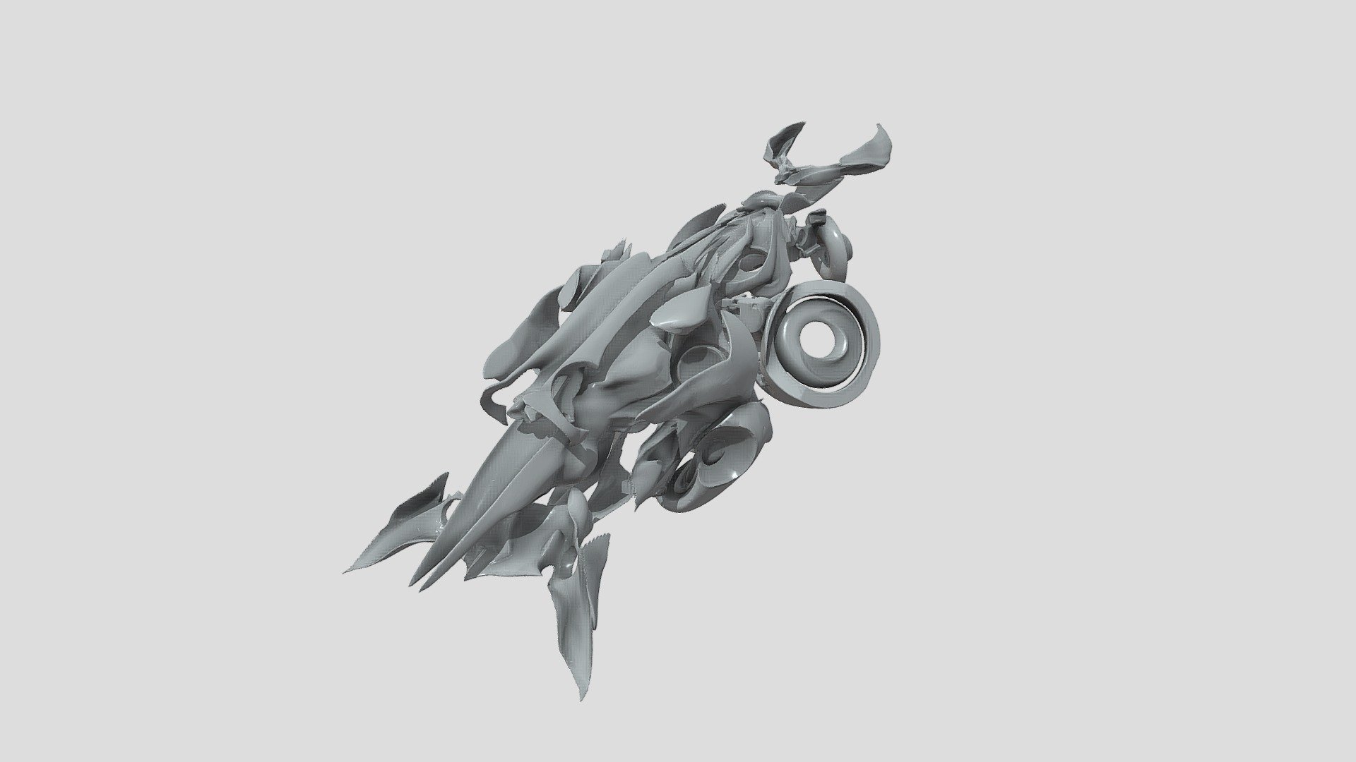 biomechanical racing drone