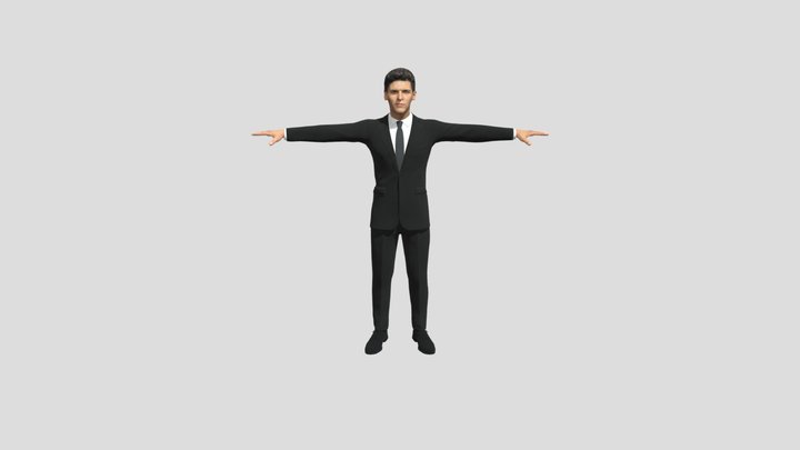 YOUNG FRANK SINATRA 3D Model