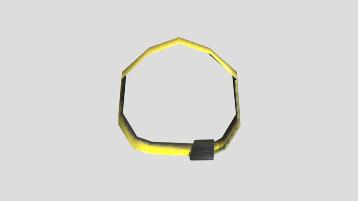 JMANCURLY YELLOW TAPE 3D Model