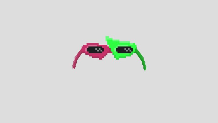 Roy Purdy glasses 3D Model