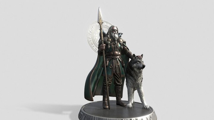 ODIN Alföðr 3D Model
