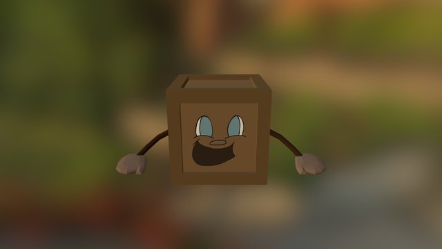 Tiny Box Tim 3D Model