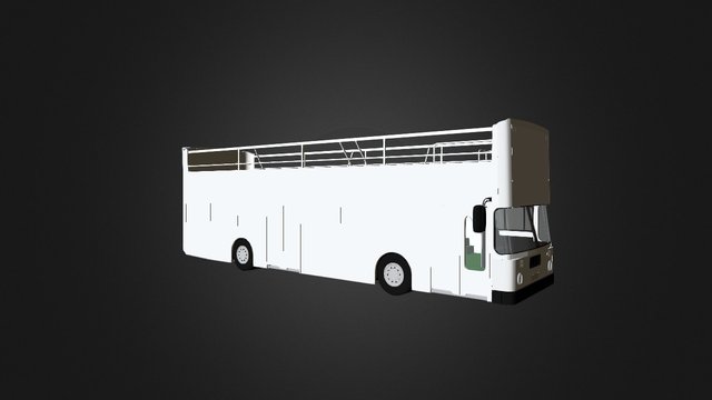 Bus Descapotable 3D Model