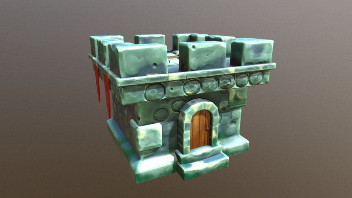 stone tower 3D Model
