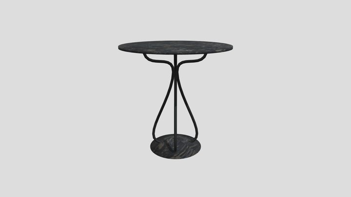 Diner Table 3D Model