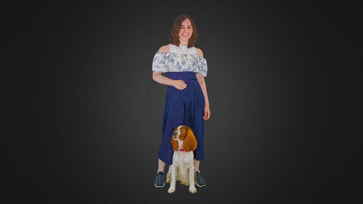 Jacynta_ & Cora (3D-print model 160mm) 3D Model