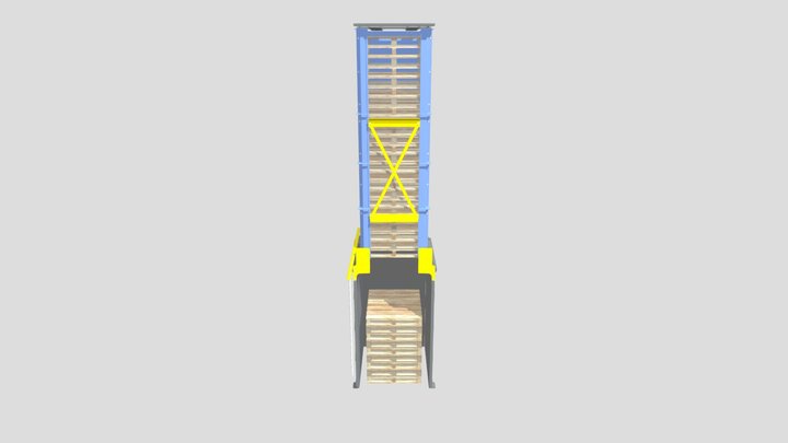 QTEK Pallet Tower by Rehrig